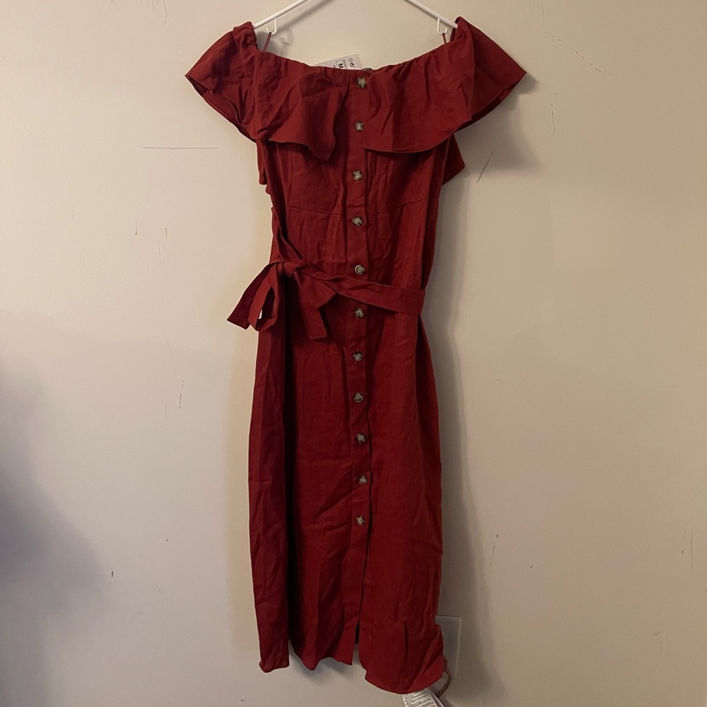 Brand New ZARA off the shoulder dress